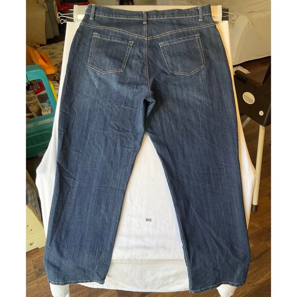 Gloria Vanderbilt Women Amanda Jeans size 18 Missy Blue MidRise Slim Fit Stretch - Picture 11 of 11